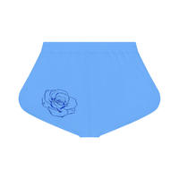 Bermuda à cordon de serrage pour femme - Roses