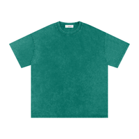 T-shirt oversize en coton à effet délavé « neige »