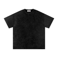 T-shirt oversize en coton à effet délavé « neige » - Gain