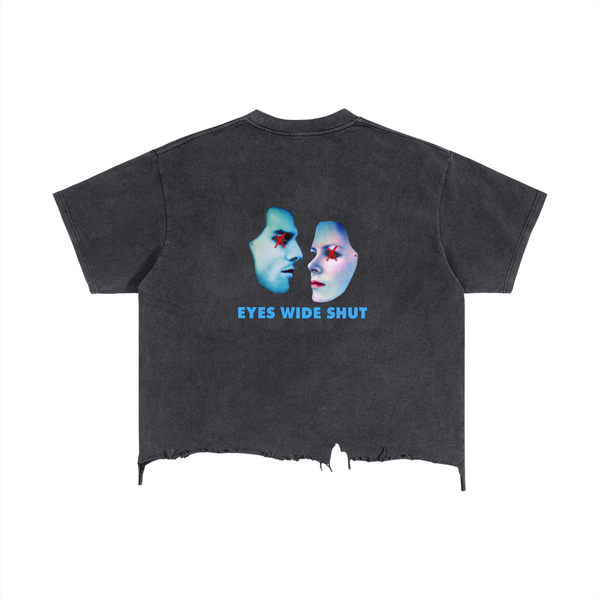 T-shirt coupe carrée, délavage et ourlet usé - Elite