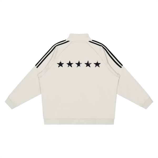 Veste Unisexe à manches raglan et bandes réfléchissantes - Stars