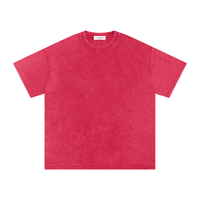 T-shirt oversize en coton à effet délavé « neige » - Gain