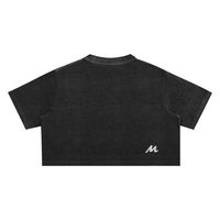 Crop top à effet délavé - Greed