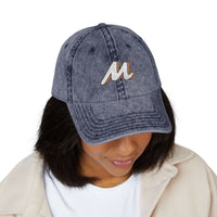 Casquette vintage brodée effet usé - MAQUIS