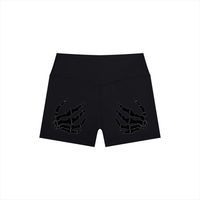 Short de yoga taille haute pour femme