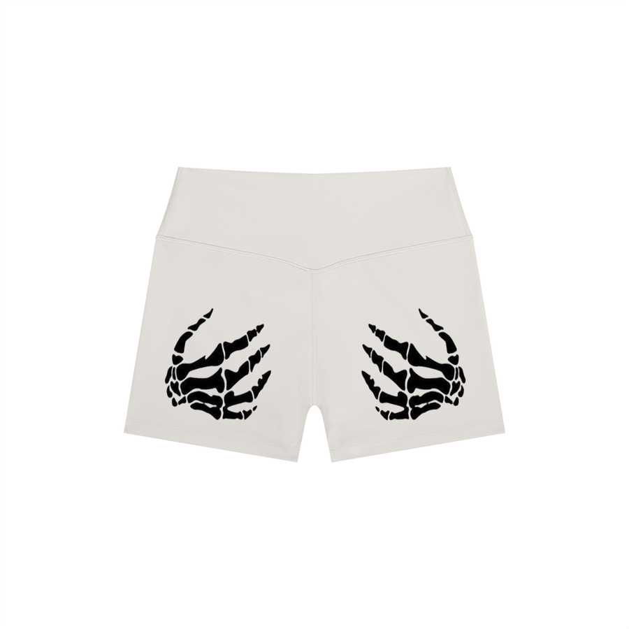 Short de yoga taille haute pour femme