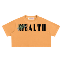 Crop top à effet délavé - Greed