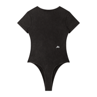 Body à col rond pour femme – Roses