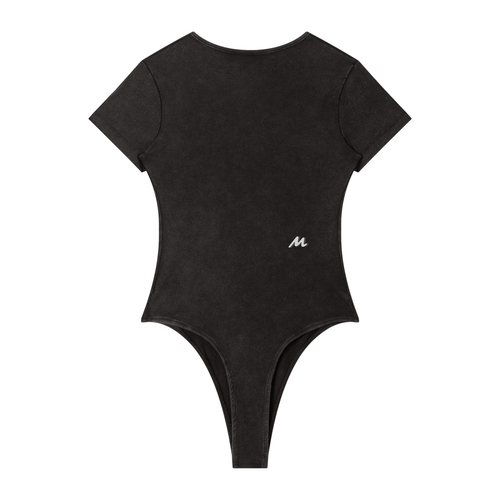 Body à col rond pour femme – Roses