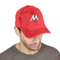 Casquette vintage brodée effet usé - MAQUIS