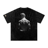 T-shirt oversize en coton à effet délavé « neige » - Gain