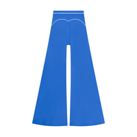 Pantalon de yoga évasé taille haute pour femme