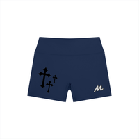 Short de yoga taille haute pour femme - Stargirl Crosses