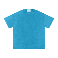 T-shirt oversize en coton à effet délavé « neige » - Gain