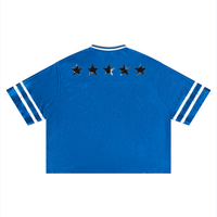 Jersey de football unisexe rayé à coupe ample - Stars