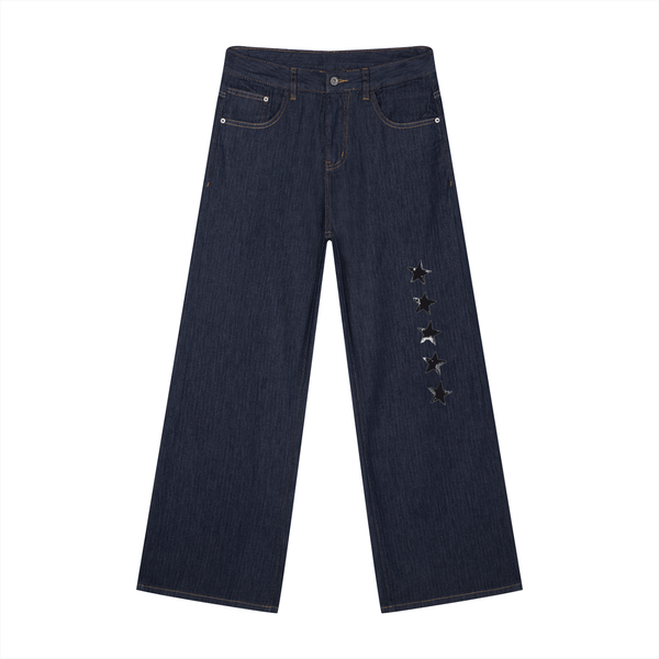 Jean ample à jambes larges pour homme - Stars