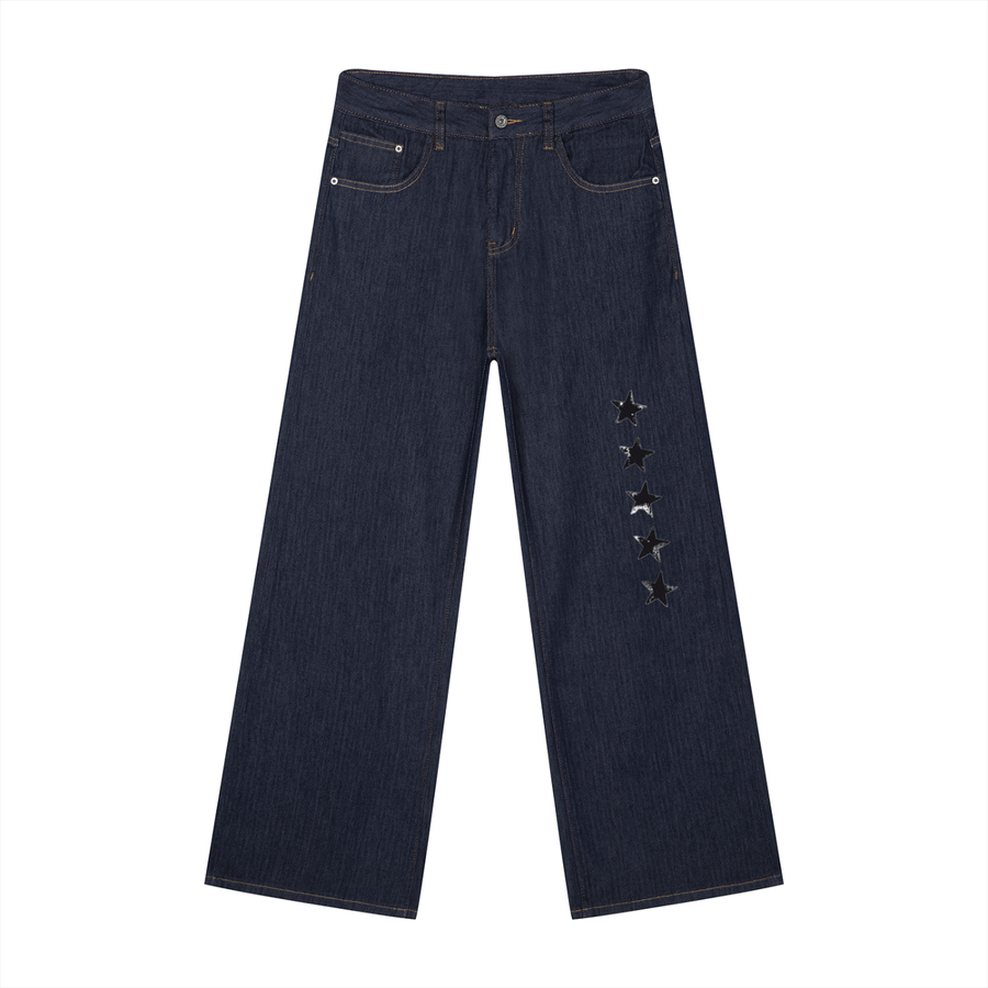 Jean ample à jambes larges pour homme - Stars