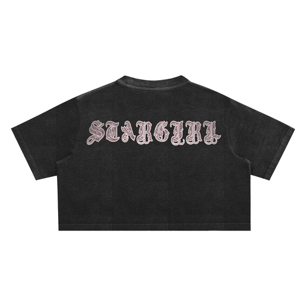 Crop top à effet délavé - Stargirl