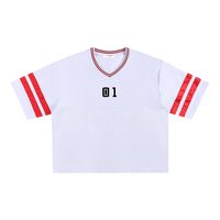 T-shirt coupe carrée en maille - Stars