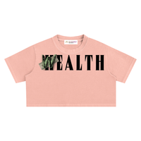Crop top à effet délavé - Greed