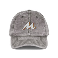 Casquette vintage brodée effet usé - MAQUIS