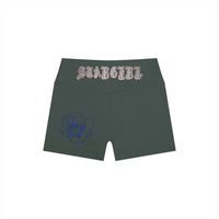 Short de yoga taille haute pour femme - Stargirl Roses