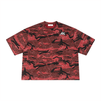 T-shirt unisexe coupe carrée à motif camouflage - No Limits