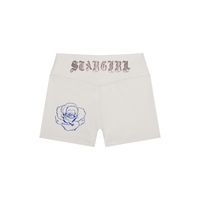 Short de yoga taille haute pour femme - Stargirl Roses