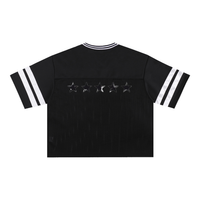 T-shirt coupe carrée en maille - Stars