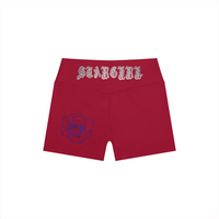 Short de yoga taille haute pour femme - Stargirl Roses