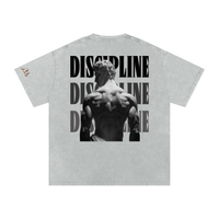 T-shirt oversize en coton à effet délavé « neige » - Gain