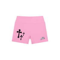 Short de yoga taille haute pour femme - Stargirl Crosses