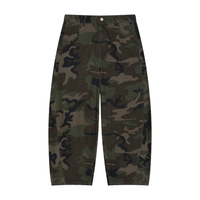 Pantalon cargo pour homme à motif camouflage