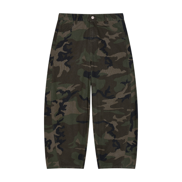 Pantalon cargo pour homme à motif camouflage