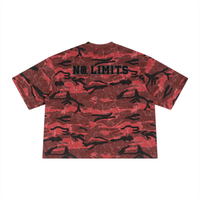T-shirt unisexe coupe carrée à motif camouflage - No Limits