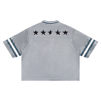 Jersey de football unisexe rayé à coupe ample - Stars