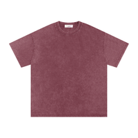 T-shirt oversize en coton à effet délavé « neige » - Gain