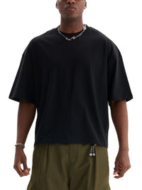 T-shirt classique coupe ample et carrée - Fear
