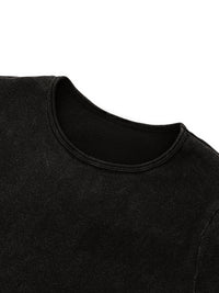 Body à col rond pour femme – Roses