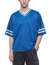 Jersey de football unisexe rayé à coupe ample - Greed
