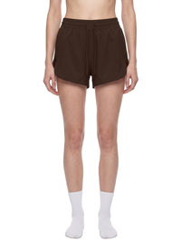 Shorts de sport pour femme avec cordon de serrage